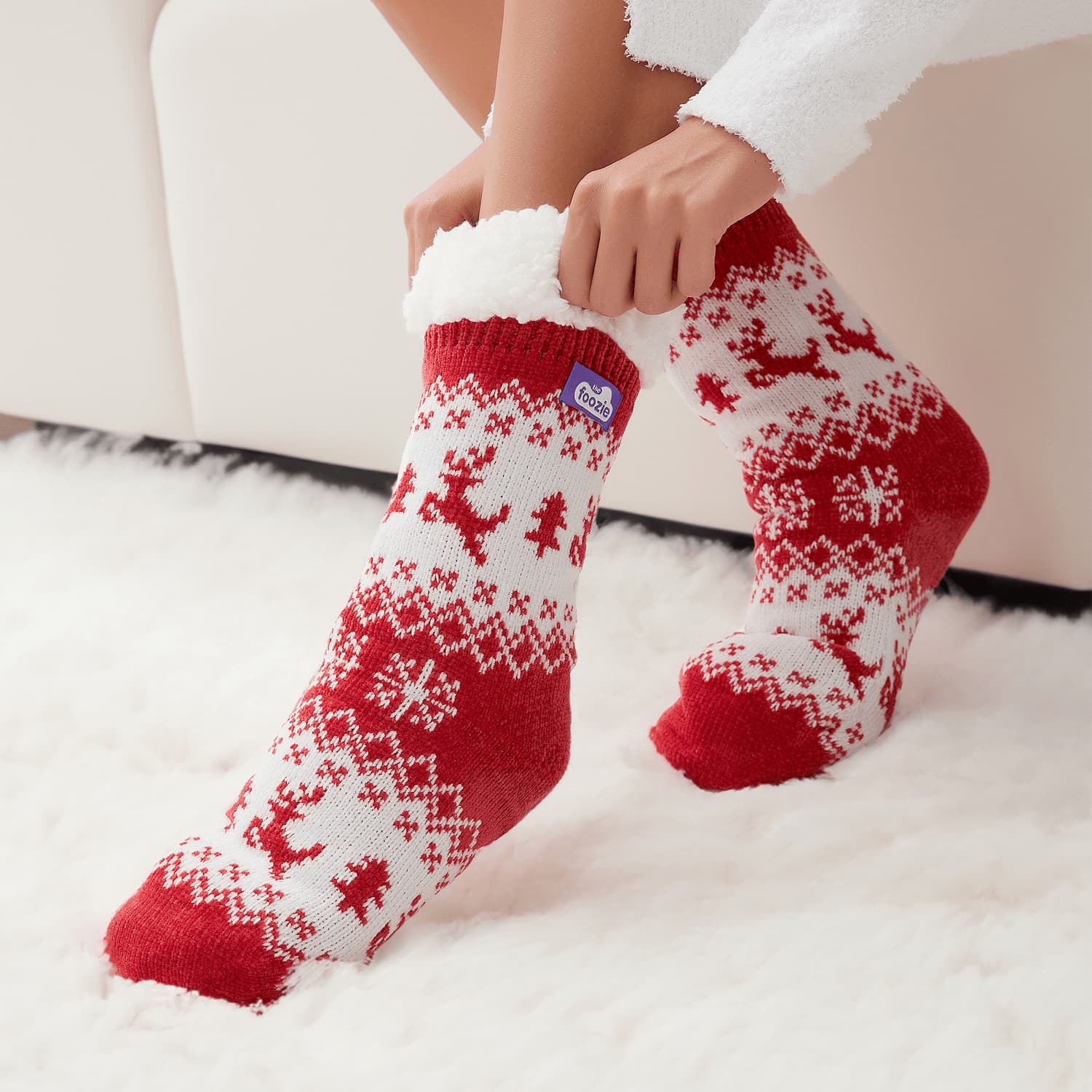 The Foozie™ Christmas Slipper Socks